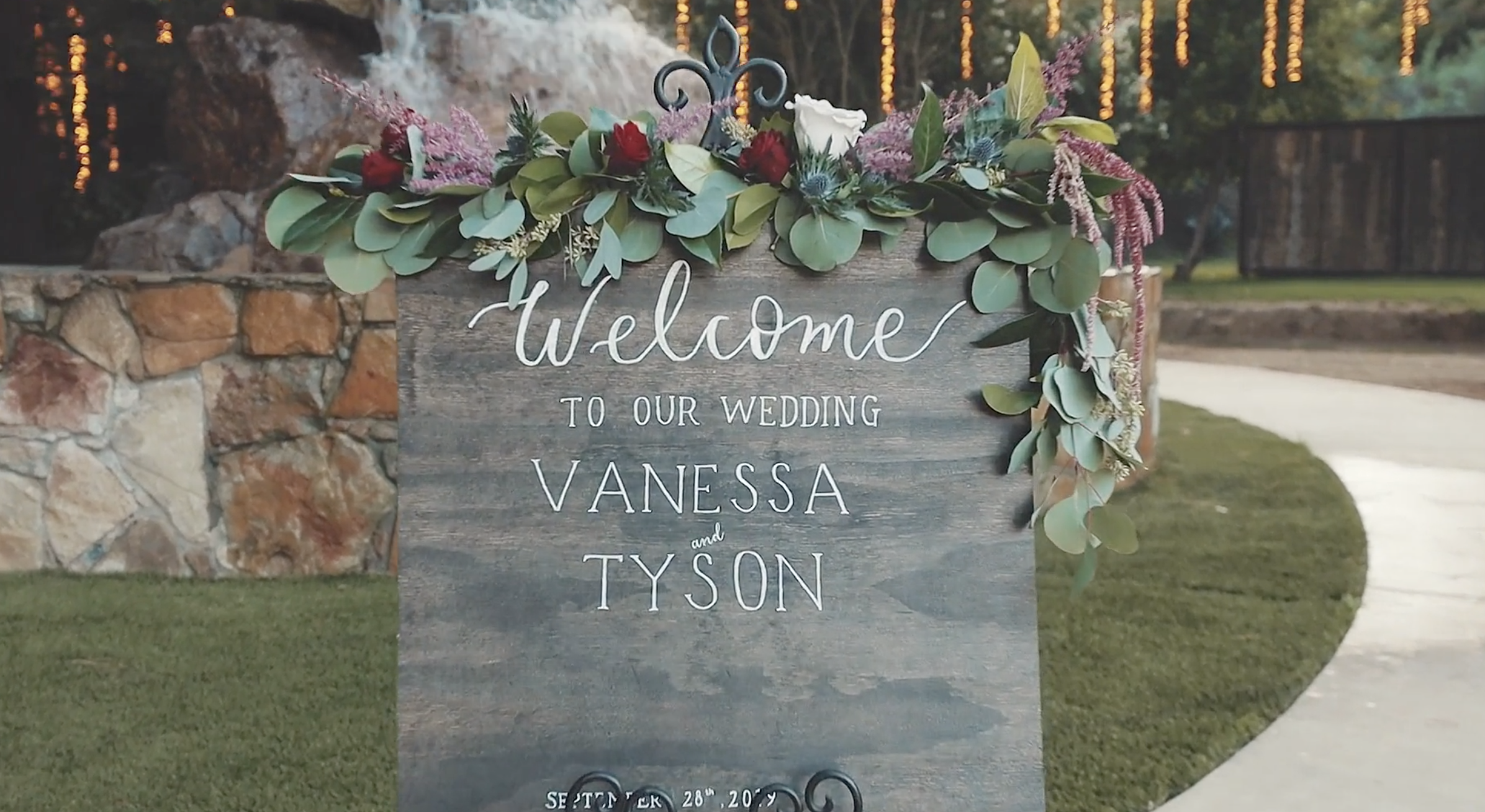 Wedding sneak peek | Vanessa + Tyson